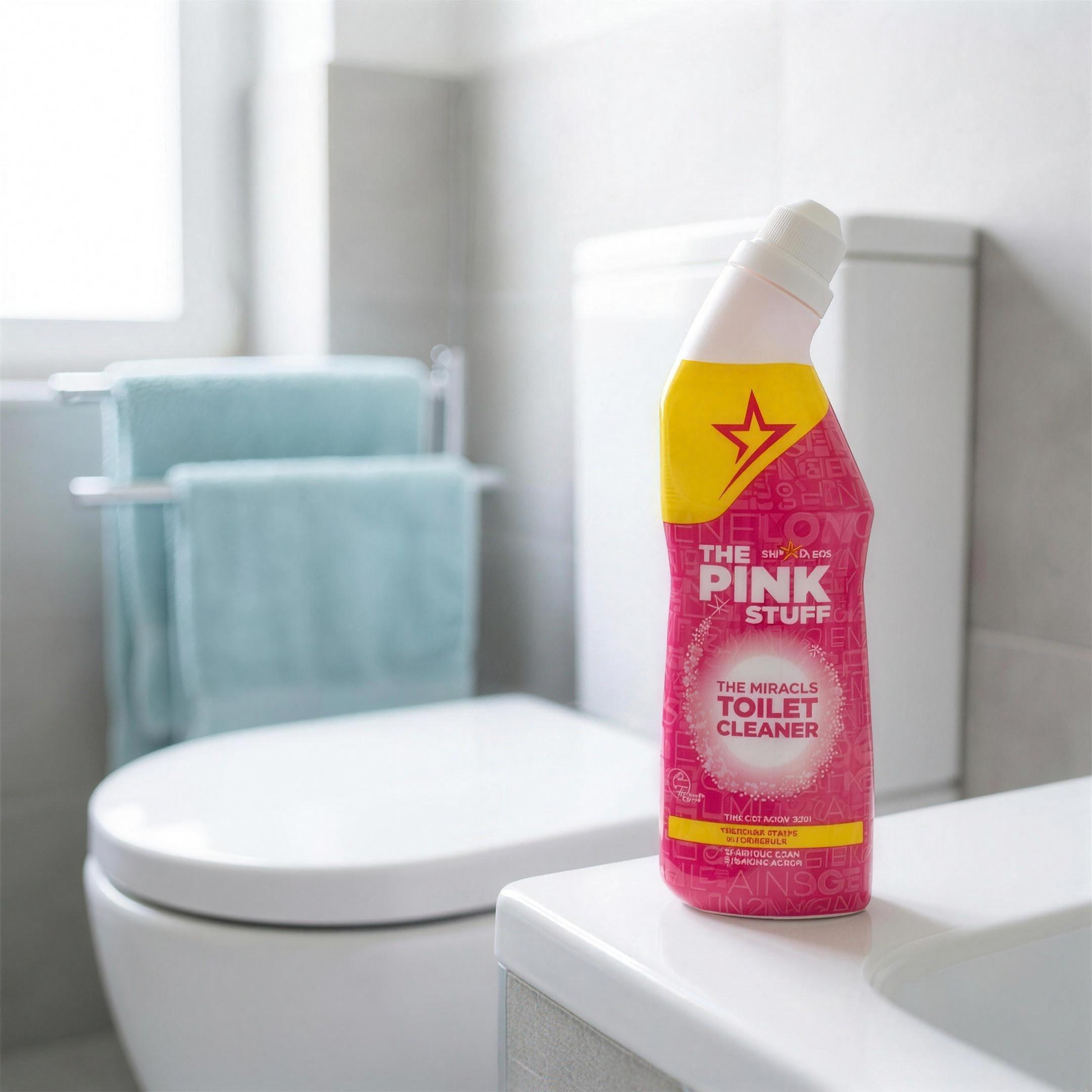 The Pink Stuff Gel WC Miracoloso 750ml in bagno moderno
